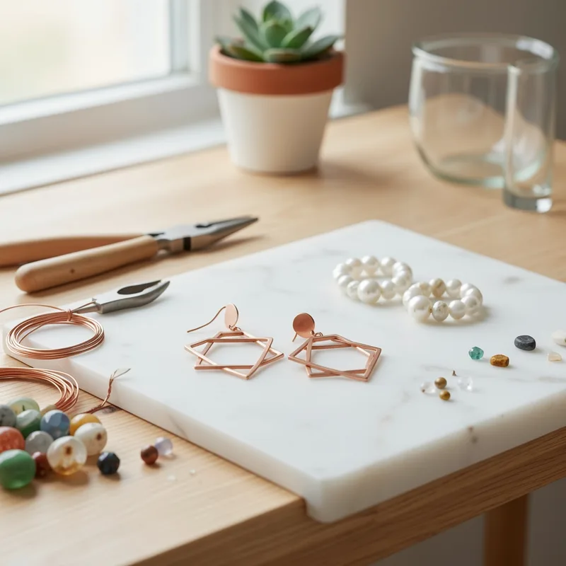 Boucles d'oreilles création artisanale : modèles, prix et conseils pour vendre en 2026
