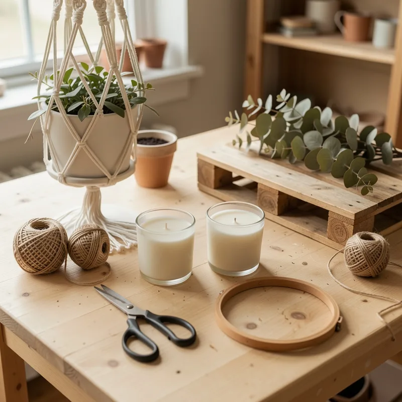 Objet fait maison : 18 idées déco à fabriquer par niveau
